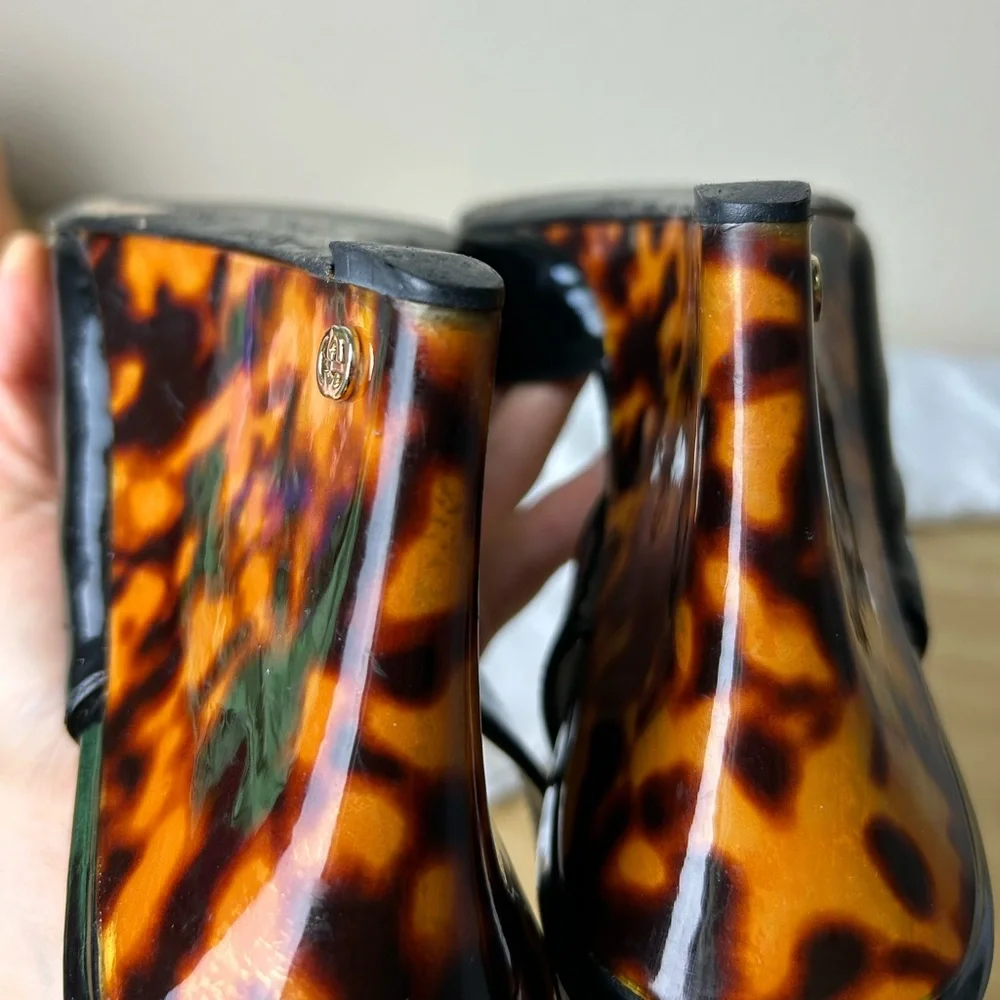 GUCCI Shoes Slingback Peep Toe Wedges - Picture 11 of 13